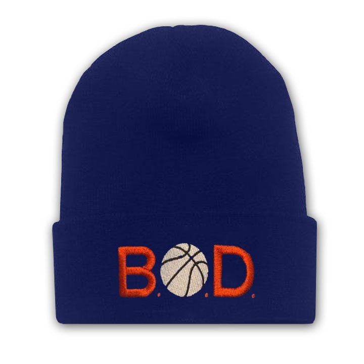 Royal Blue B.O.D Logo Beanie