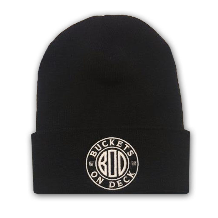 Black Official B.O.D Logo Beanie
