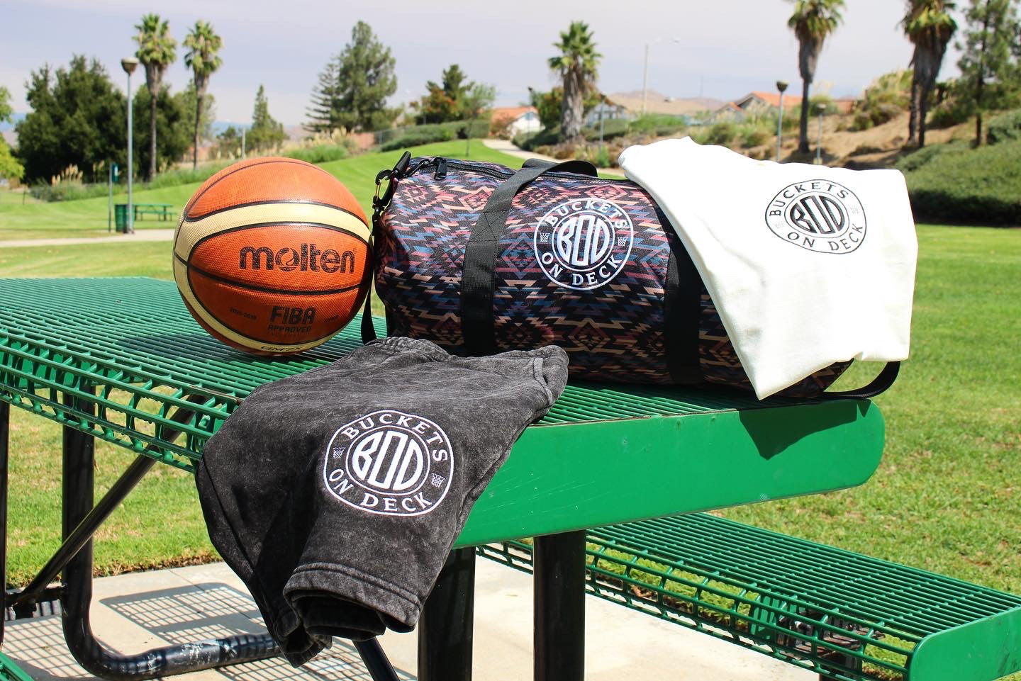 Official B.O.D logo shorts Embroidered