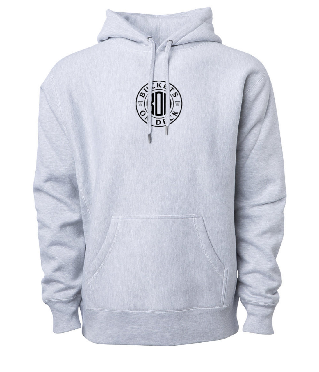 Grey B.O.D Heavyweight Hoodie