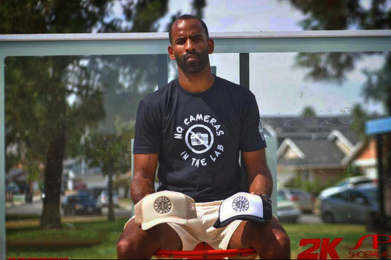 No Cameras in the Lab Black T-Shirt