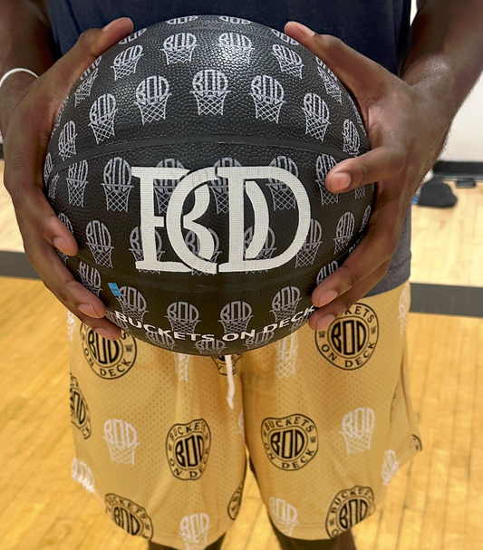 Buckets On Deck Outdoor "BOD" Basketball - Black