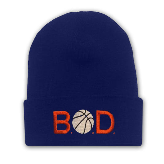 Royal Blue B.O.D Logo Beanie