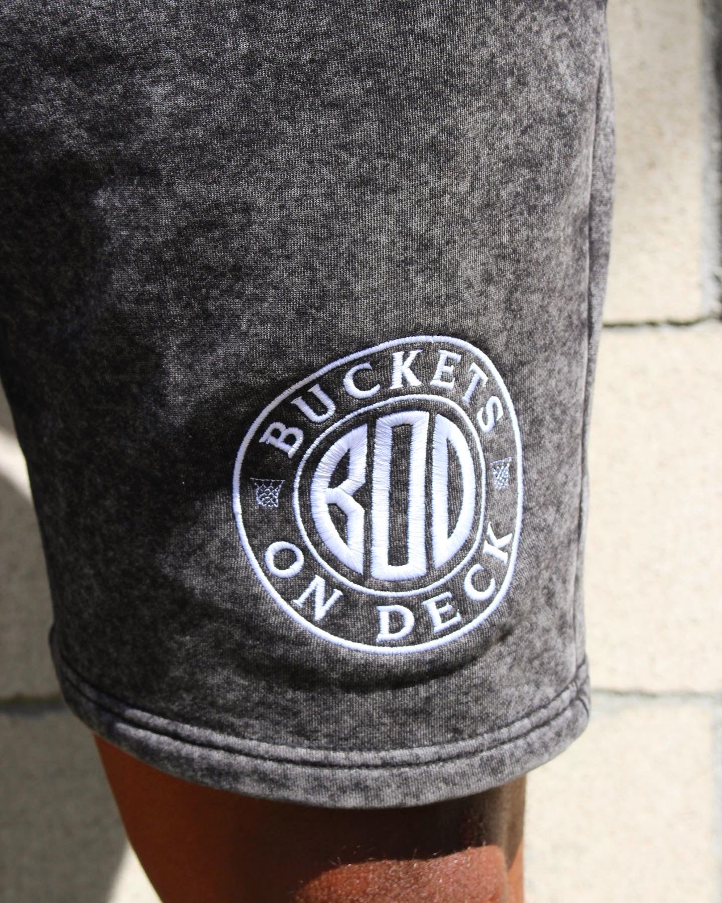 Official B.O.D logo shorts Embroidered